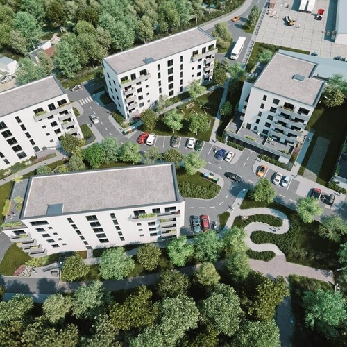 Pod Ostrovcem, Bytové domy Kladno